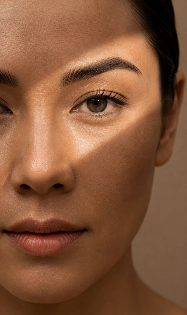 Imagem natural para rejuvenescimento do olhar